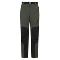 Green - Front - Mountain Warehouse Mens Forest Fleece Lined Regular Winter Trousers