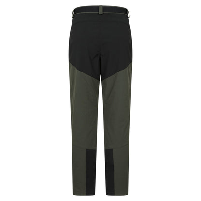 Green - Back - Mountain Warehouse Mens Forest Fleece Lined Regular Winter Trousers