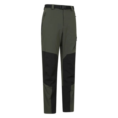 Green - Lifestyle - Mountain Warehouse Mens Forest Fleece Lined Regular Winter Trousers