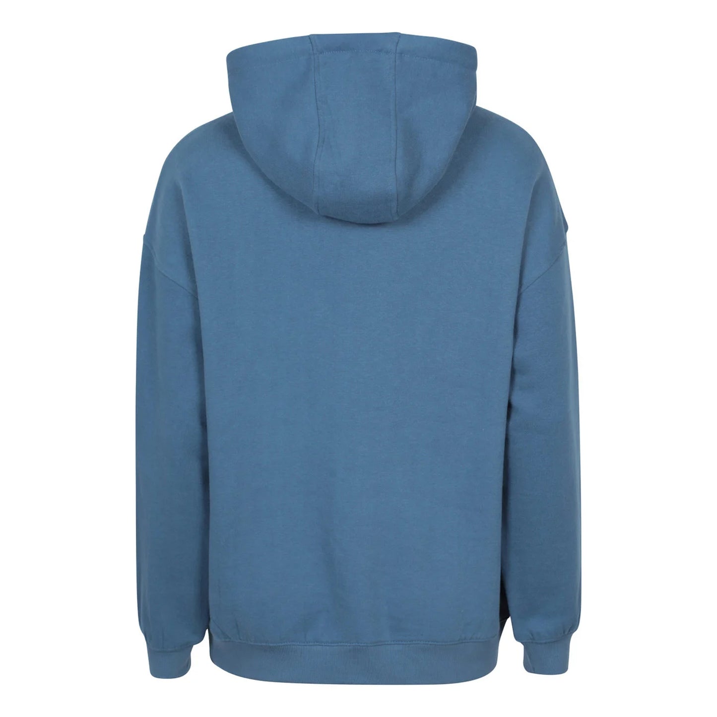 Blue - Back - Mountain Warehouse Womens-Ladies Mountain Relaxed Fit Hoodie