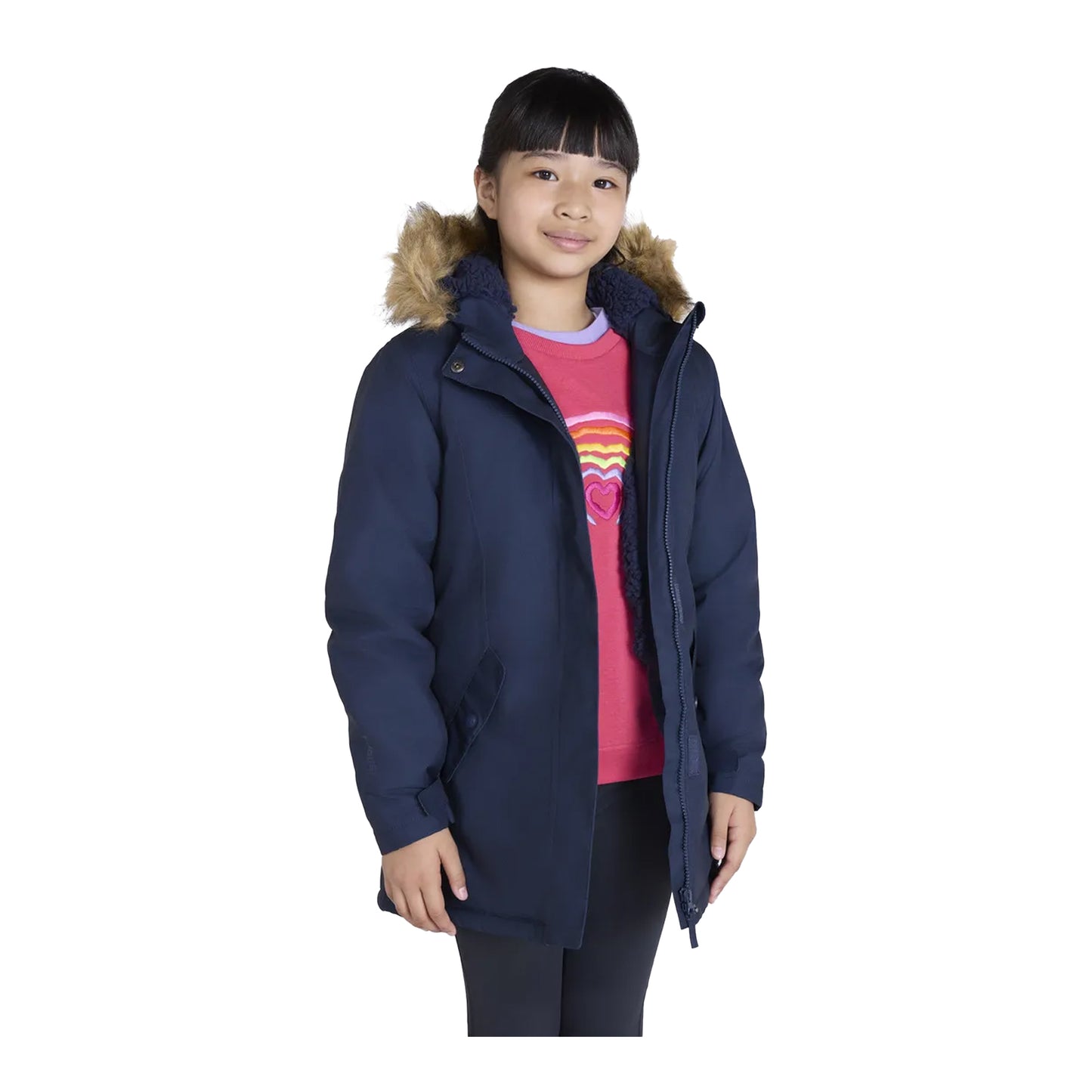 Navy - Lifestyle - Mountain Warehouse Childrens-Kids Lumi Waterproof Jacket