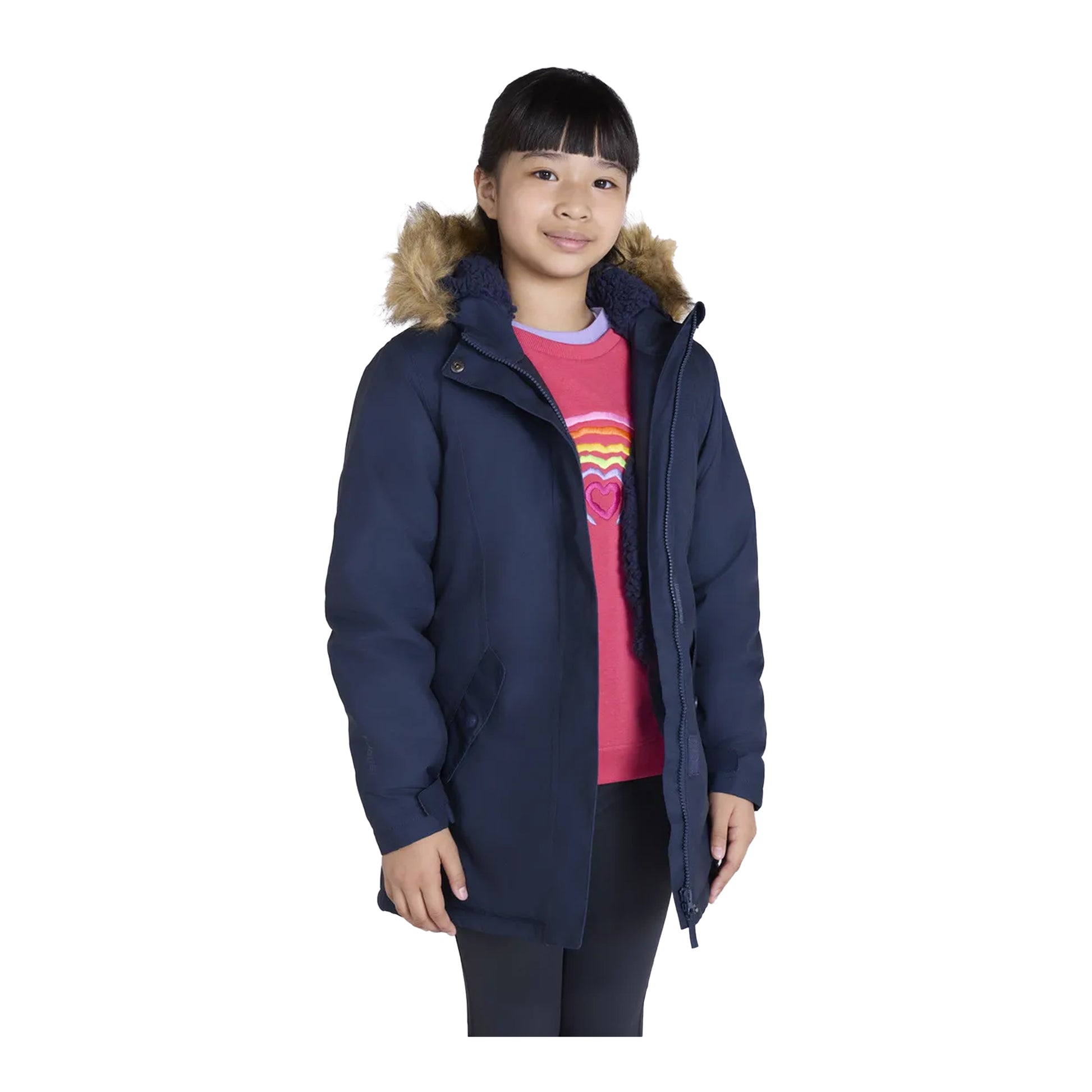 Navy - Lifestyle - Mountain Warehouse Childrens-Kids Lumi Waterproof Jacket