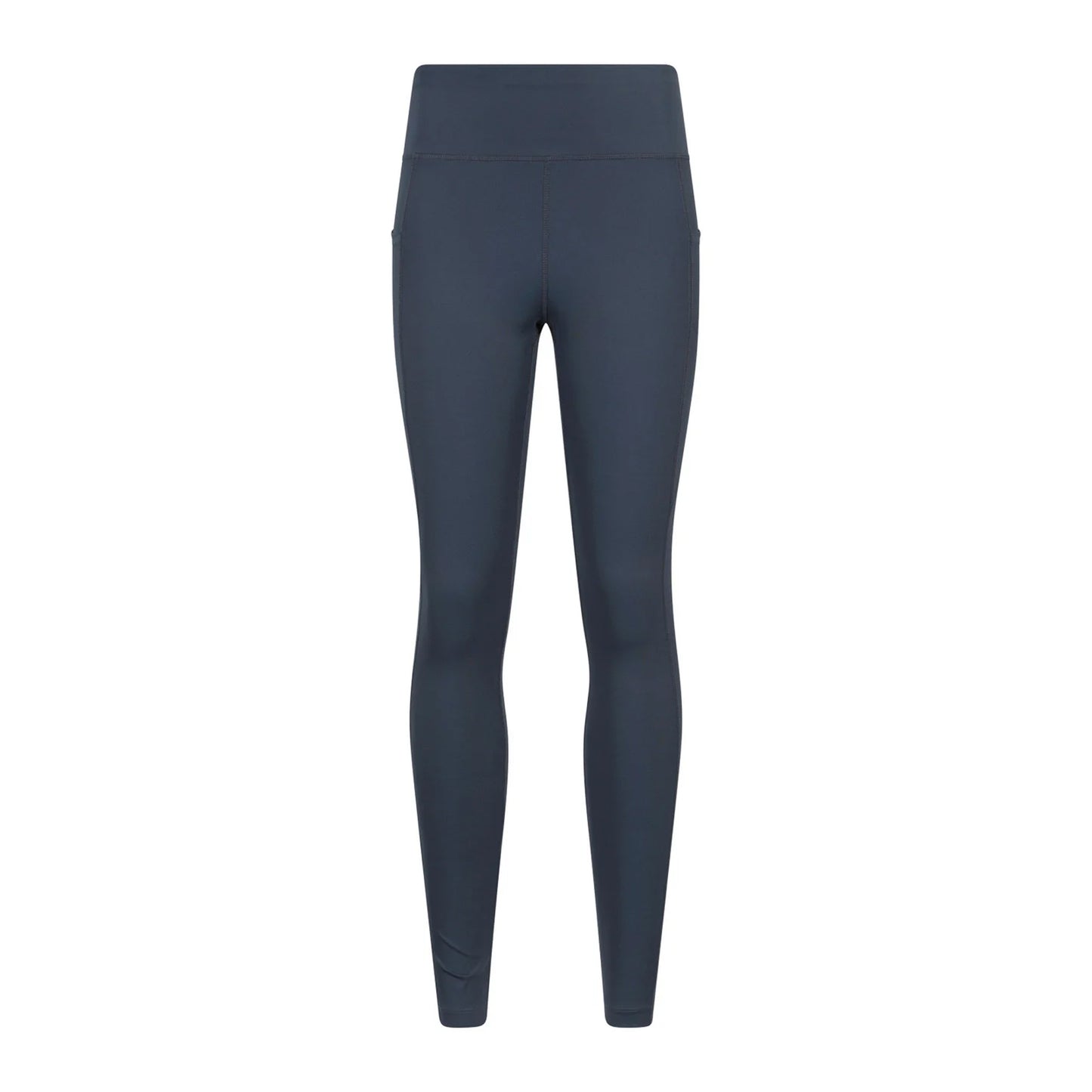 Dark Grey - Front - Mountain Warehouse Womens-Ladies Blackout High Waist Leggings