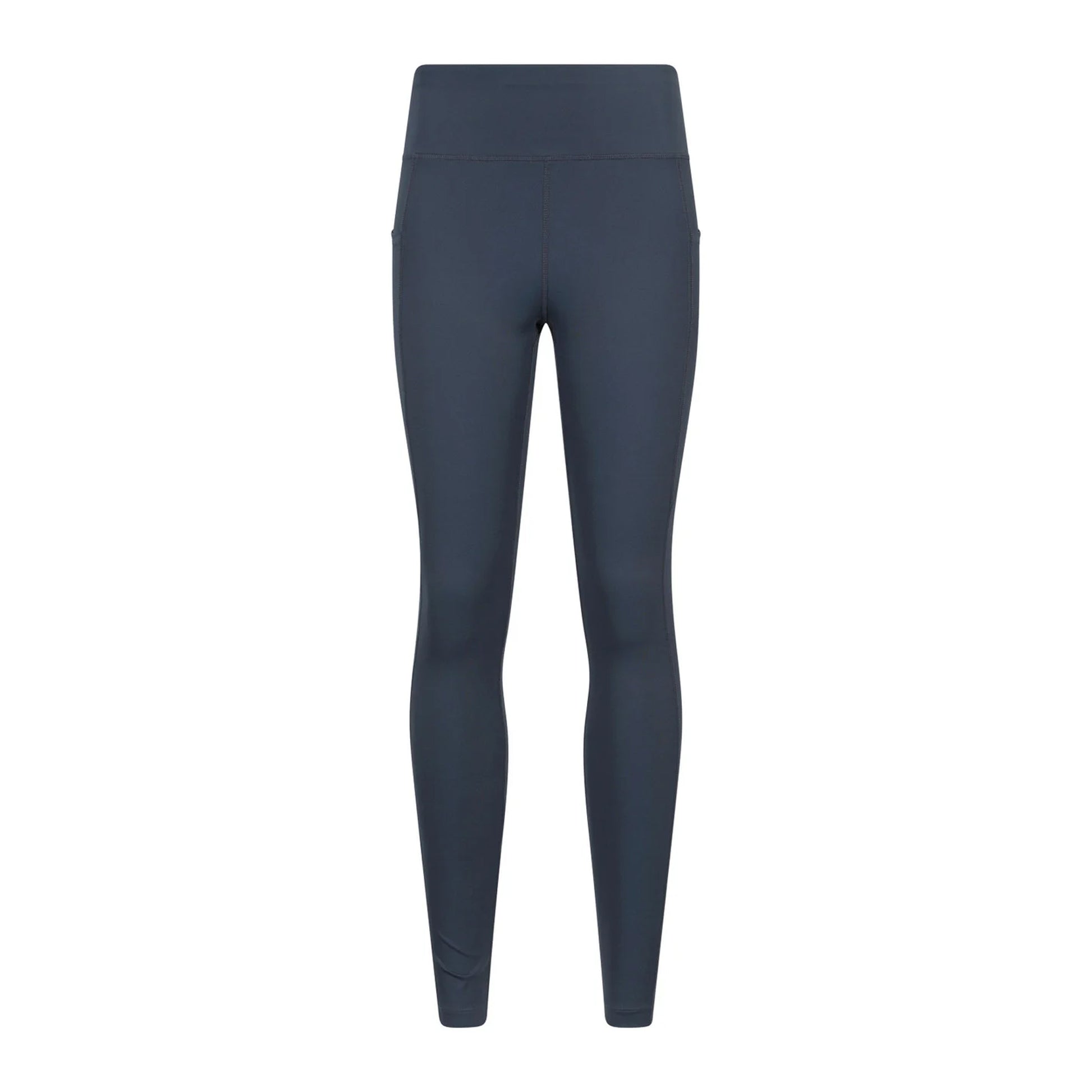 Dark Grey - Front - Mountain Warehouse Womens-Ladies Blackout High Waist Leggings