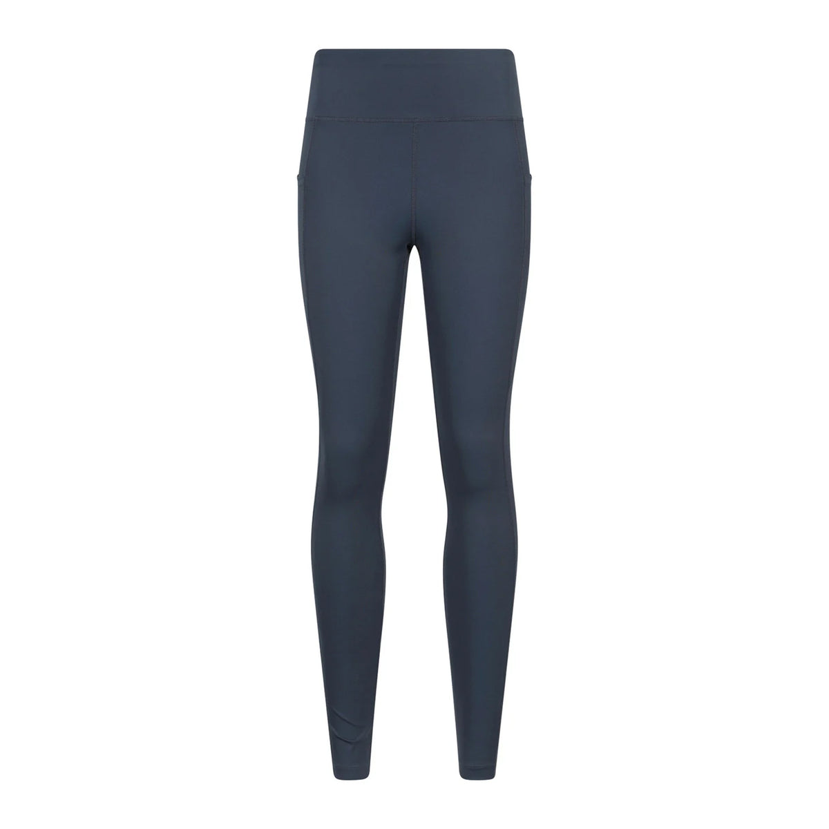 Dark Grey - Front - Mountain Warehouse Womens-Ladies Blackout High Waist Leggings