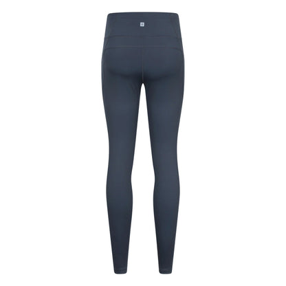 Dark Grey - Back - Mountain Warehouse Womens-Ladies Blackout High Waist Leggings