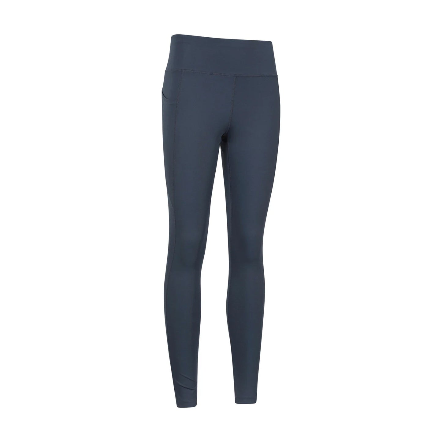 Dark Grey - Side - Mountain Warehouse Womens-Ladies Blackout High Waist Leggings