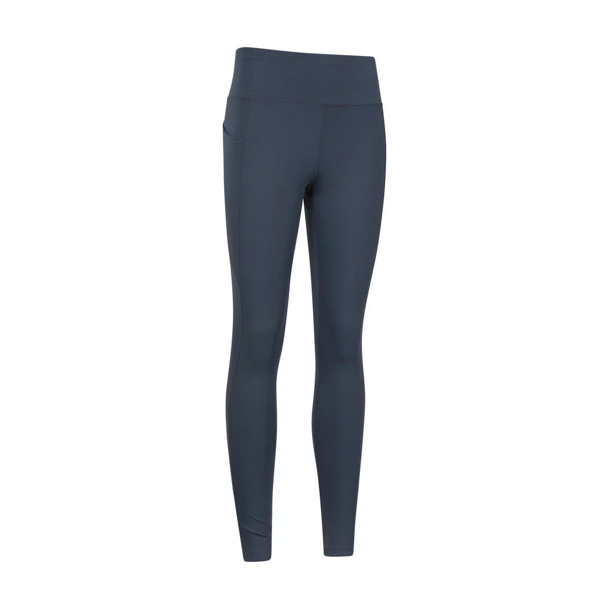Dark Grey - Side - Mountain Warehouse Womens-Ladies Blackout High Waist Leggings