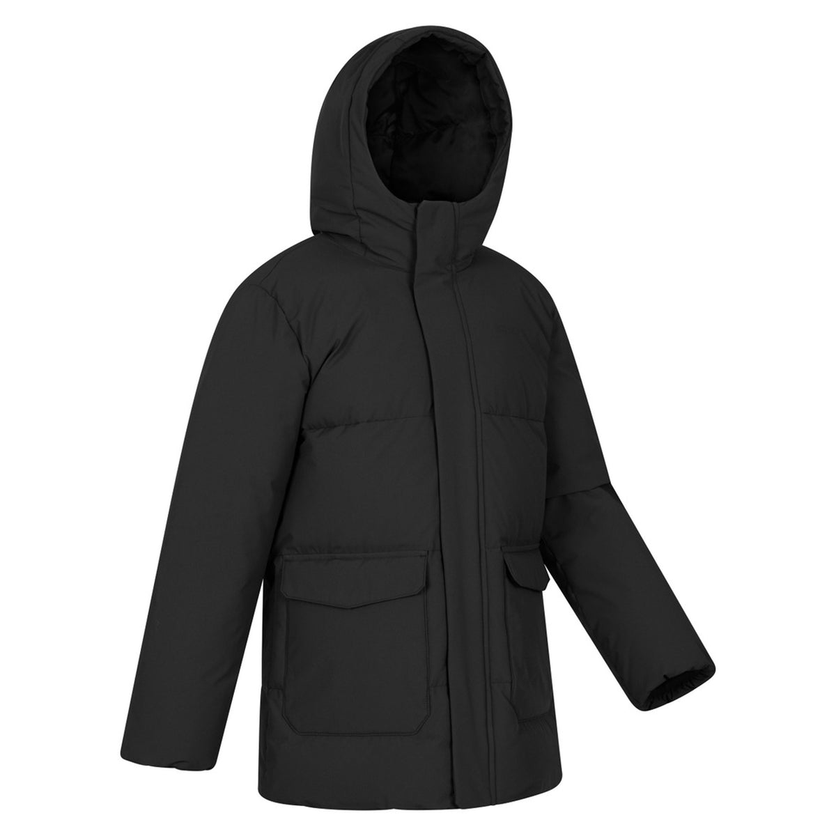 Black - Lifestyle - Mountain Warehouse Childrens-Kids Blaize Water Resistant Jacket