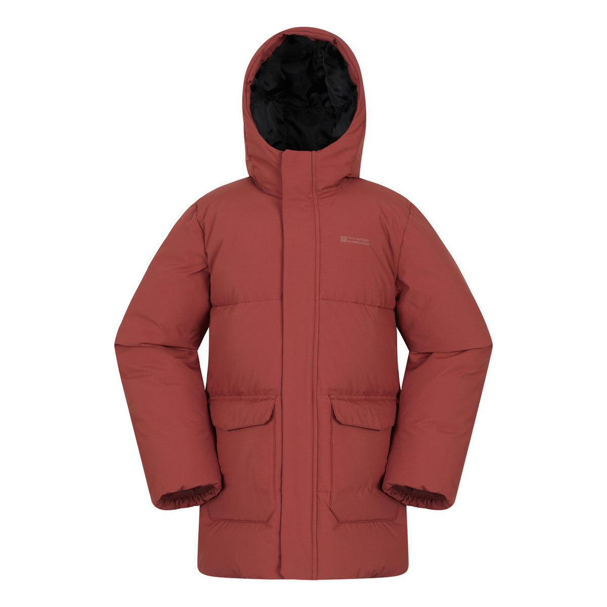Burnt Orange - Front - Mountain Warehouse Childrens-Kids Blaize Water Resistant Jacket