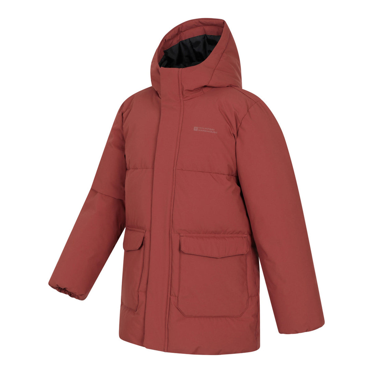 Burnt Orange - Lifestyle - Mountain Warehouse Childrens-Kids Blaize Water Resistant Jacket
