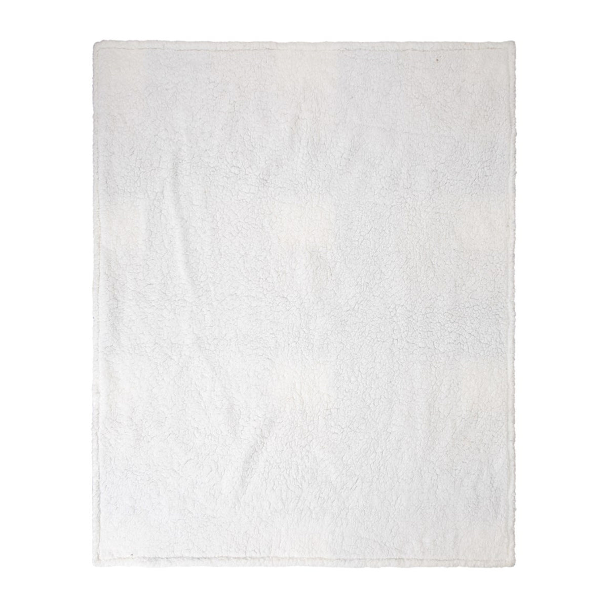 Navy - Back - Mountain Warehouse Borg Lined Checked Blanket