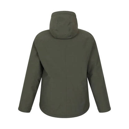 Khaki Green - Back - Mountain Warehouse Mens Oak Waterproof Jacket