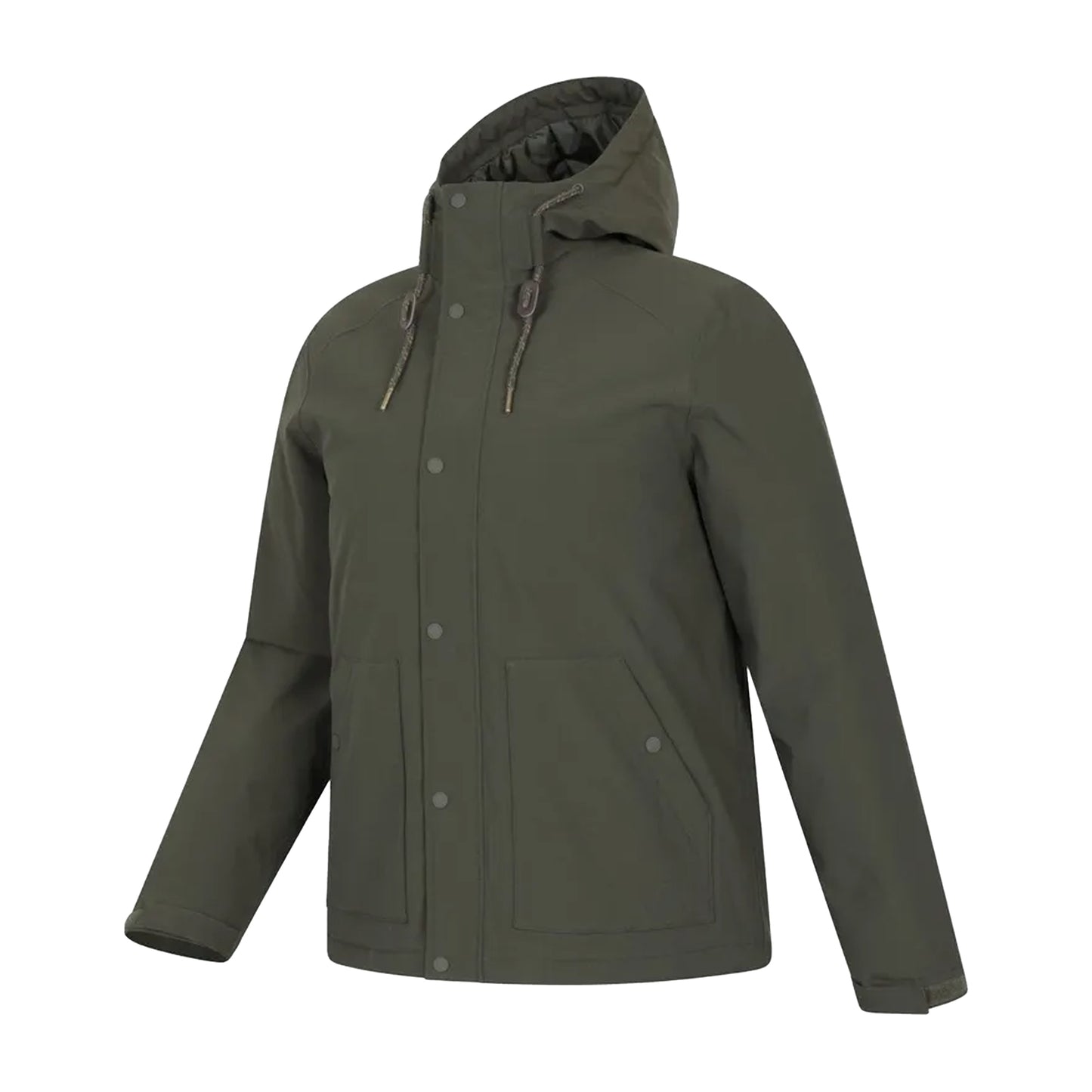 Khaki Green - Side - Mountain Warehouse Mens Oak Waterproof Jacket