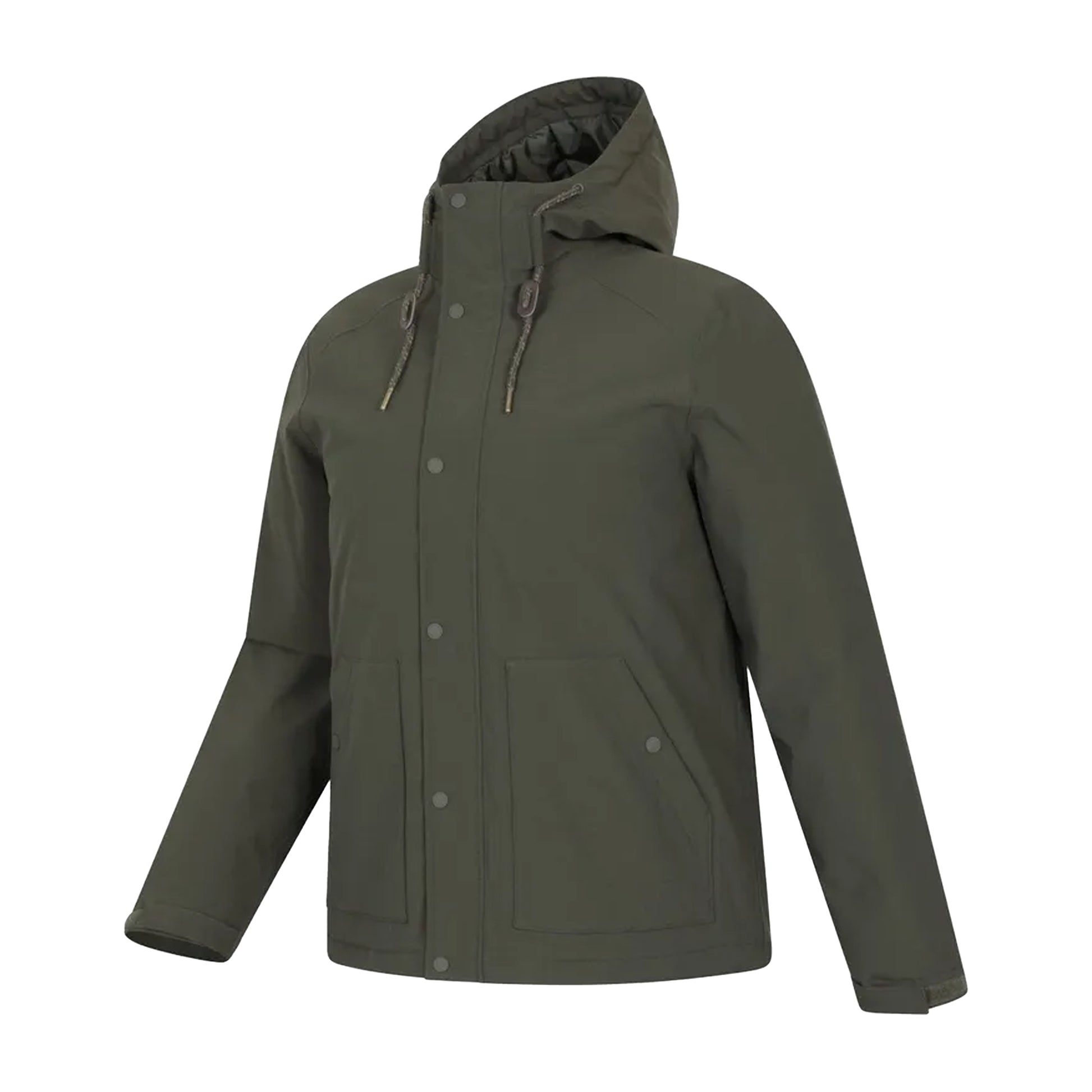 Khaki Green - Side - Mountain Warehouse Mens Oak Waterproof Jacket