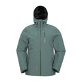 Petrol - Front - Mountain Warehouse Mens Bachill Three Layer Waterproof Jacket