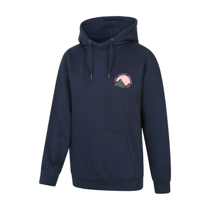 Navy - Side - Mountain Warehouse Womens-Ladies Lake District Graphic Relaxed Fit Hoodie