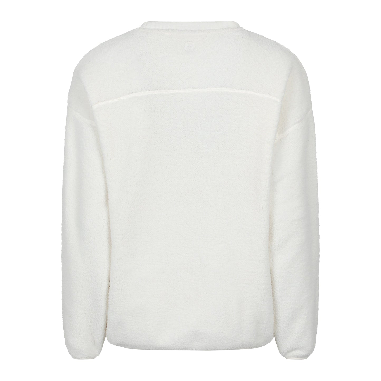 Beige - Back - Mountain Warehouse Womens-Ladies Kendal Fleece Sweater Top