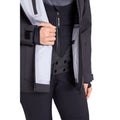 Black - Side - Mountain Warehouse Womens-Ladies Vortex 3 Layer Ski Jacket