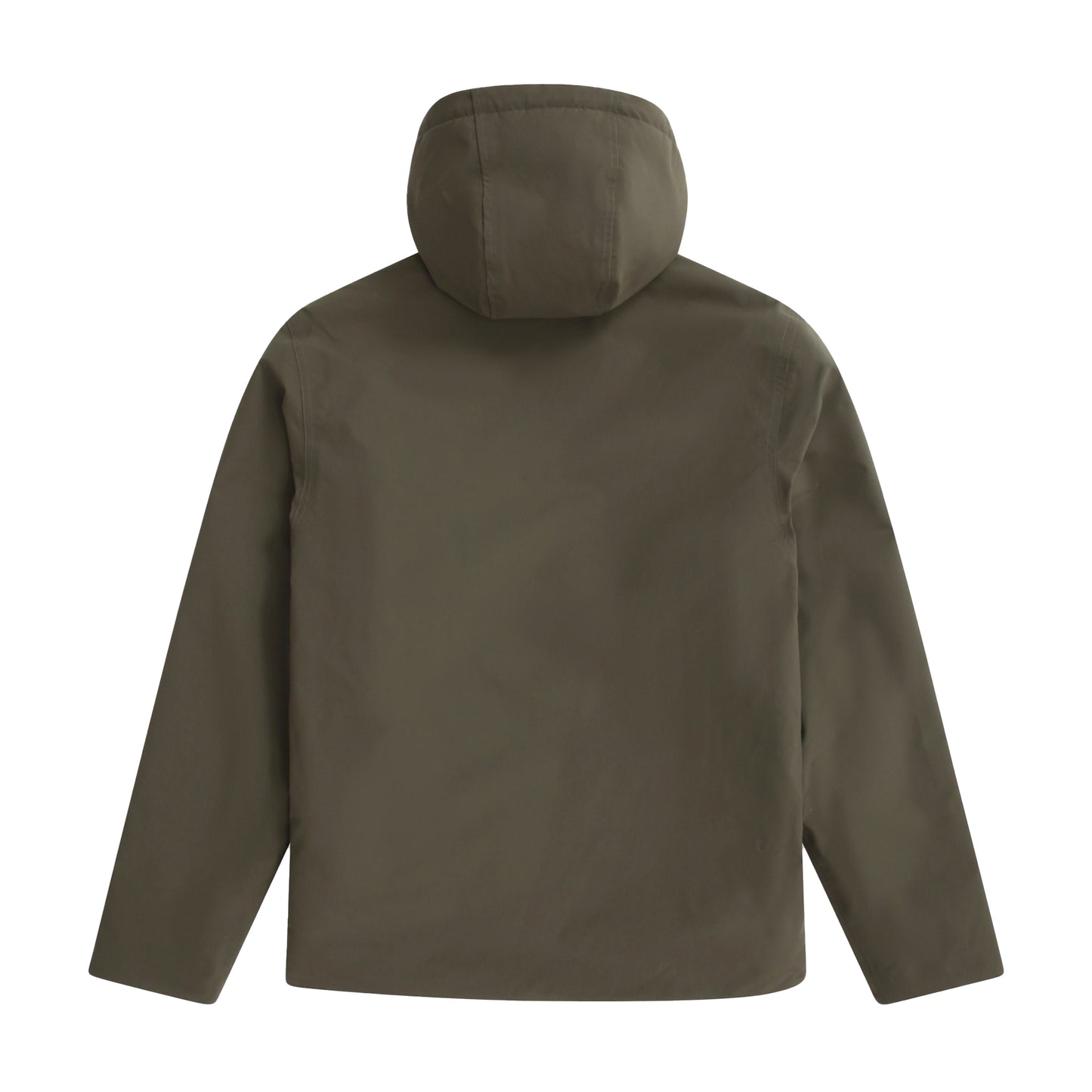 Green - Back - Animal Mens Jack Borg Lined Jacket