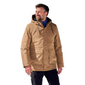 Tan - Lifestyle - Mountain Warehouse Mens Marlow Waterproof Parka