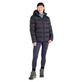 Black - Pack Shot - Mountain Warehouse Womens-Ladies Stratus Packaway Jacket