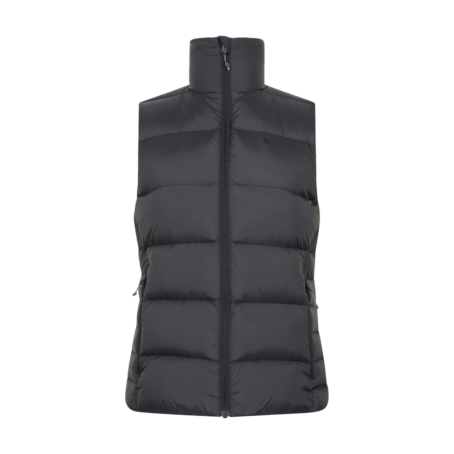 Black - Front - Mountain Warehouse Womens-Ladies Stratus Packable Gilet