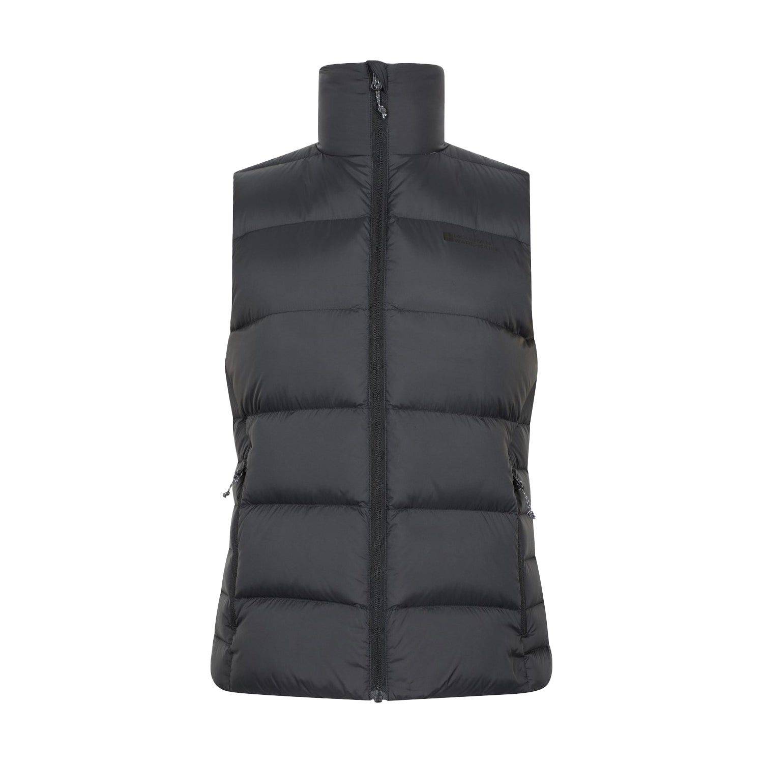 Black - Front - Mountain Warehouse Womens-Ladies Stratus Packable Gilet
