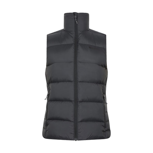 Black - Front - Mountain Warehouse Womens-Ladies Stratus Packable Gilet