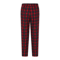 Red - Back - Mountain Warehouse Mens Flannel Lounge Pants