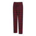 Red - Lifestyle - Mountain Warehouse Mens Flannel Lounge Pants