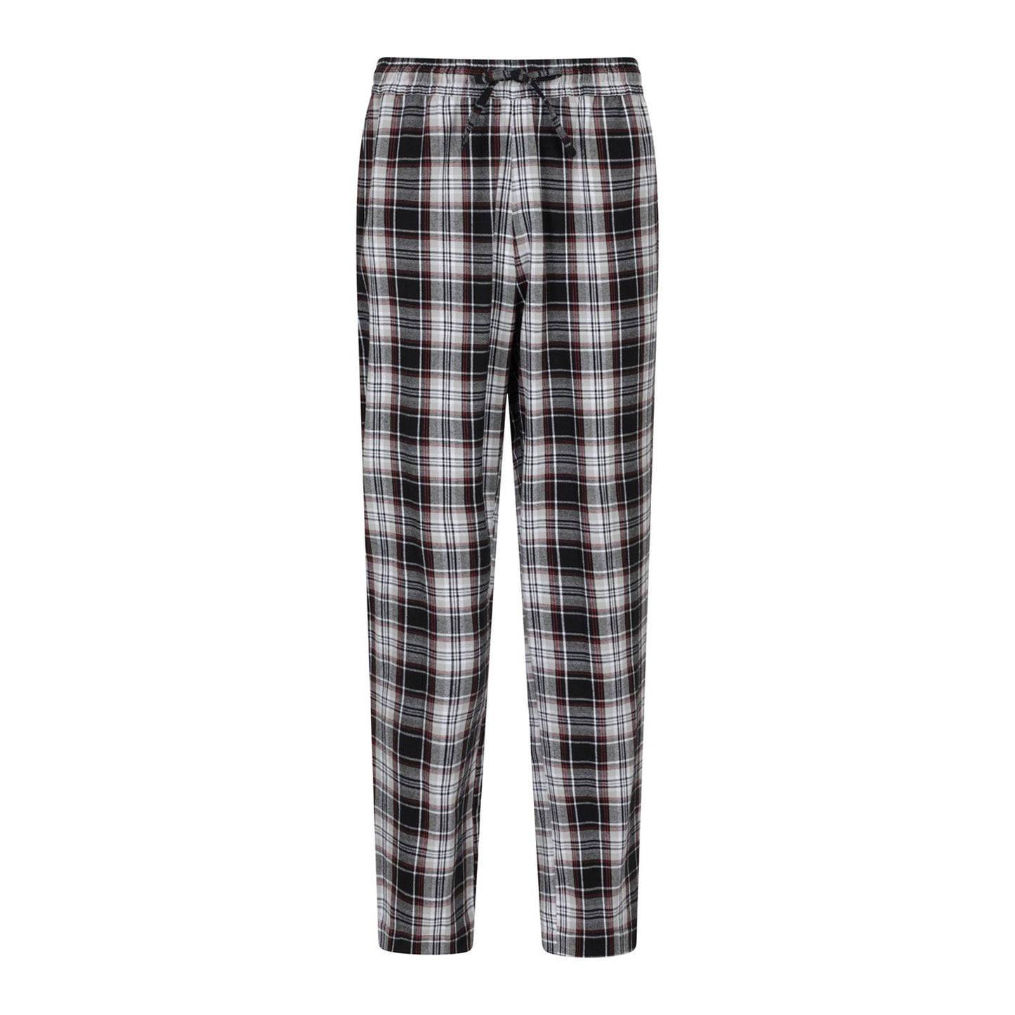 Black - Front - Mountain Warehouse Mens Flannel Lounge Pants