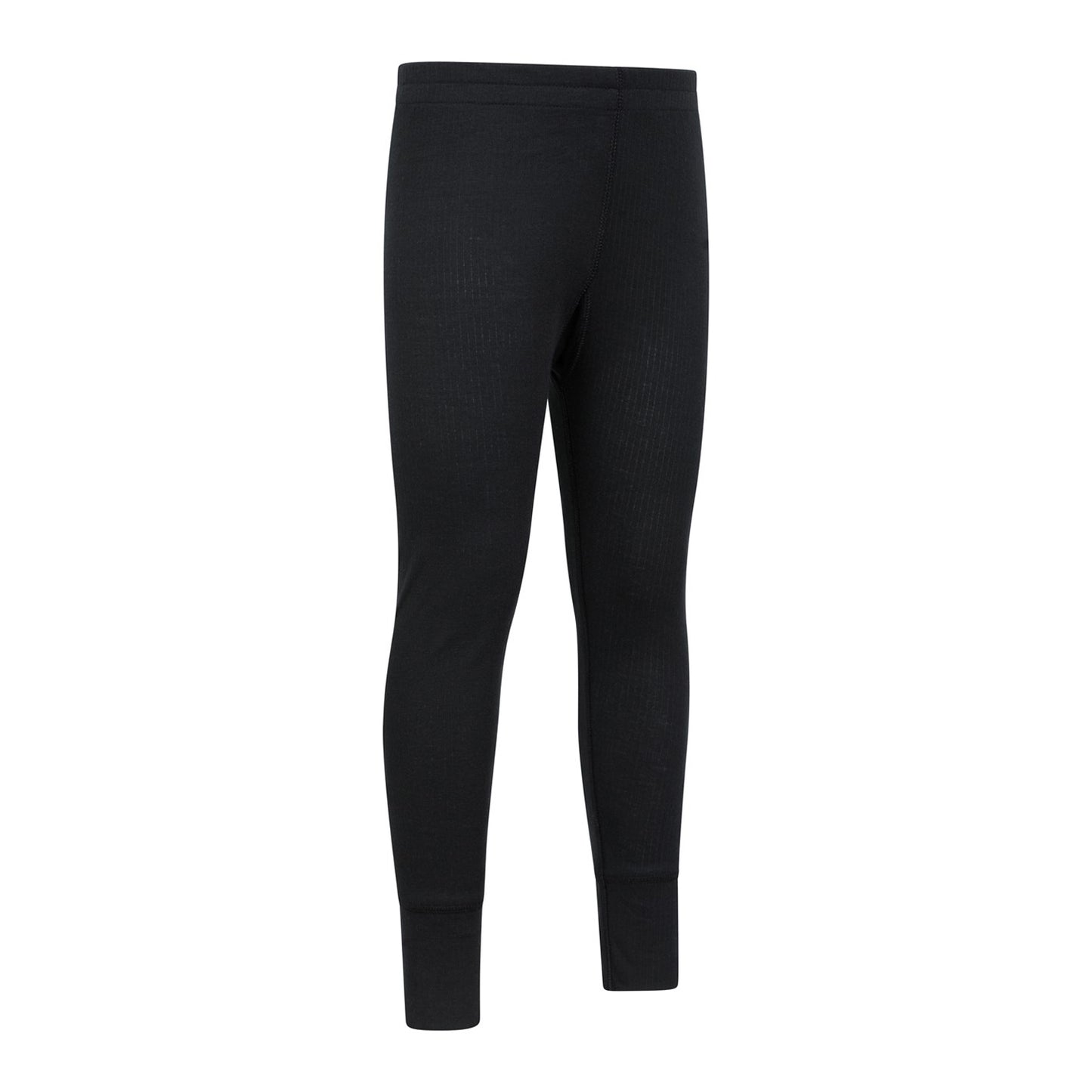 Black - Lifestyle - Mountain Warehouse Childrens-Kids Talus Base Layer Bottoms (Pack of 2)