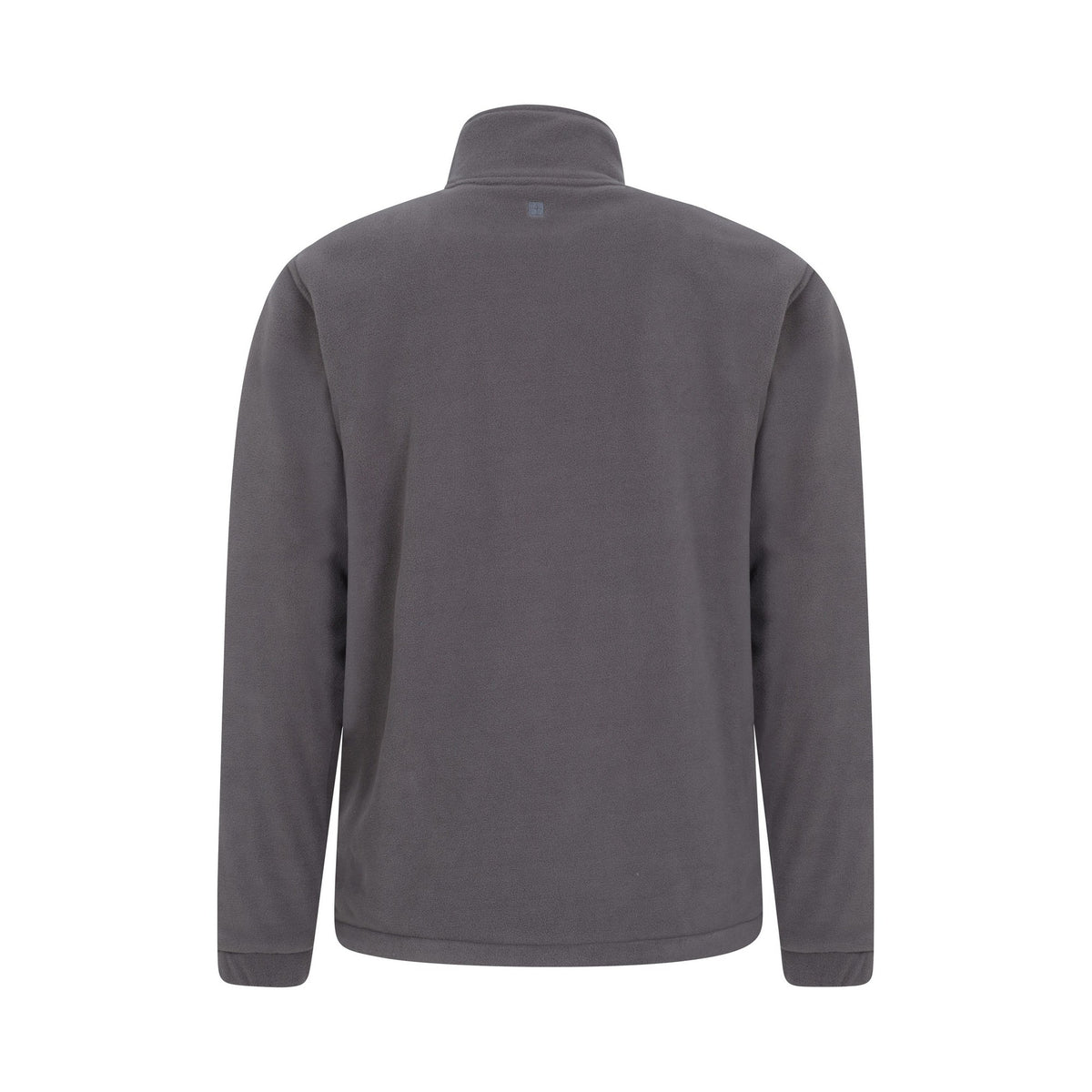 Dark Grey - Back - Mountain Warehouse Mens Bernard II Windproof Fleece Jacket