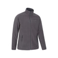 Grey - Side - Mountain Warehouse Mens Bernard II Windproof Fleece Jacket