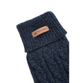 Navy - Lifestyle - Animal Mens Drew Faux Fur Lined Knitted Gloves