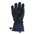 Blue - Back - Animal Mens Glacier Herringbone Ski Gloves