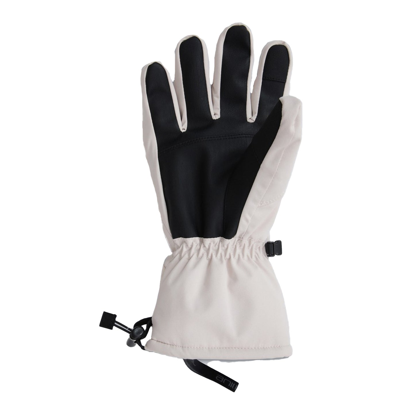 Off White - Back - Animal Mens Glacier Herringbone Ski Gloves
