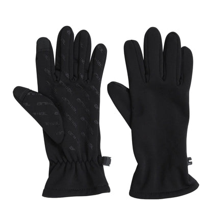 Black - Side - Animal Mens Brooklyn Gloves