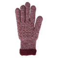 Burgundy - Back - Mountain Warehouse Womens-Ladies Irena Gloves