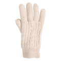Beige - Front - Animal Womens-Ladies Becky Lined Borg Gloves