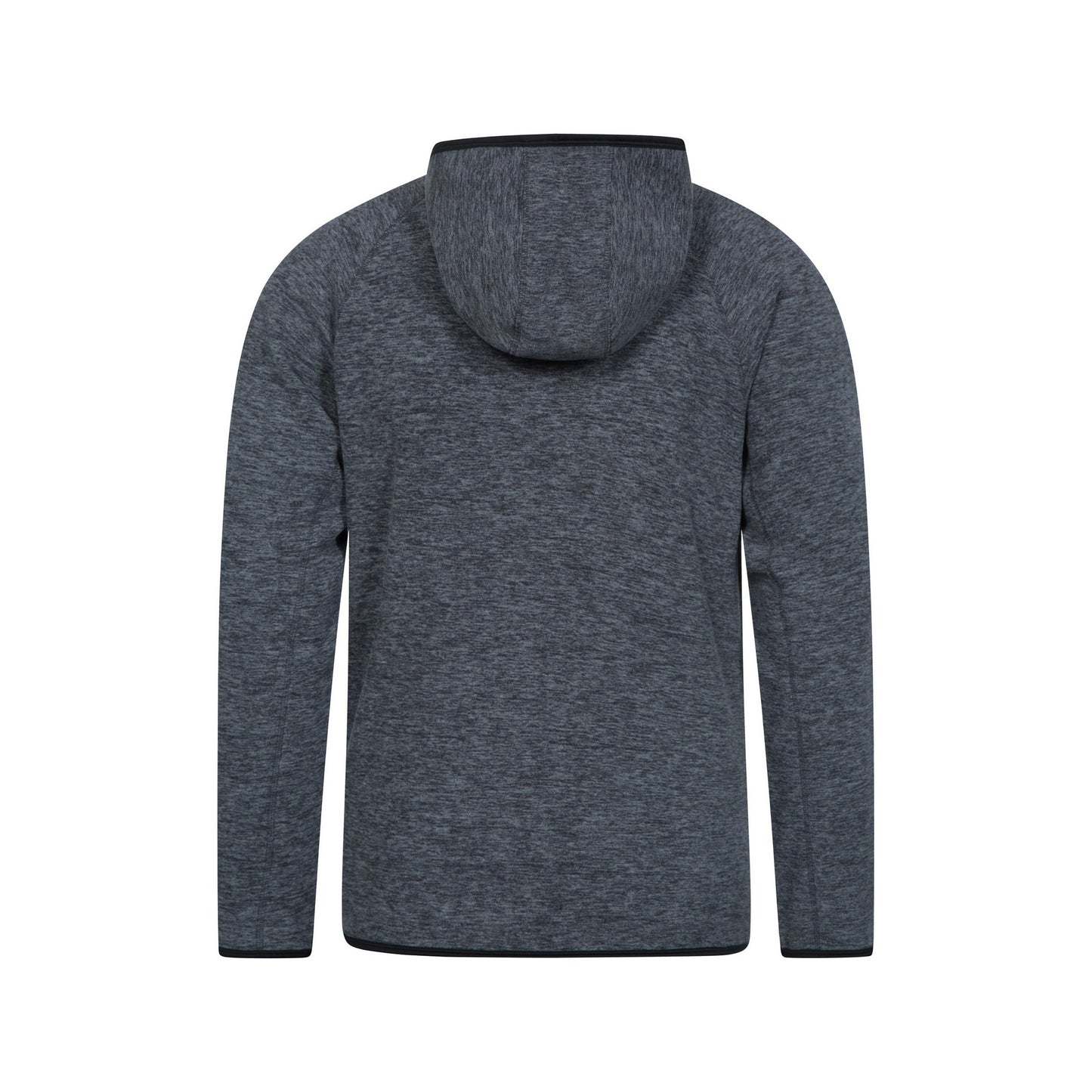 Black - Back - Mountain Warehouse Mens Snowdon II Full Zip Hoodie