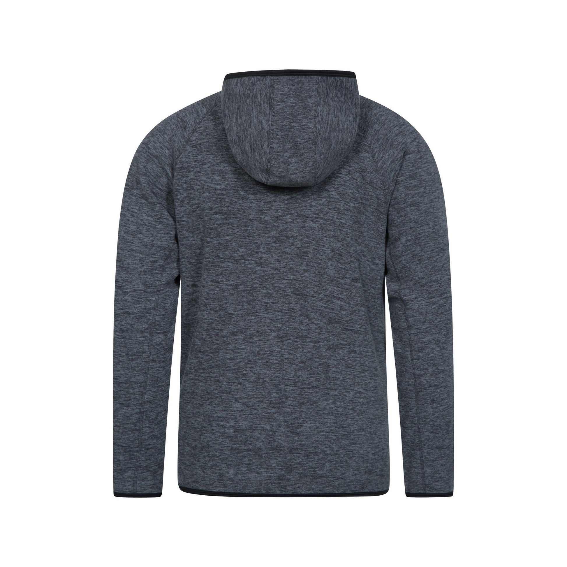 Black - Back - Mountain Warehouse Mens Snowdon II Full Zip Hoodie