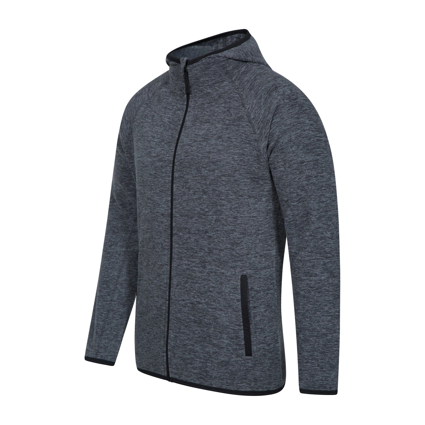 Black - Lifestyle - Mountain Warehouse Mens Snowdon II Full Zip Hoodie
