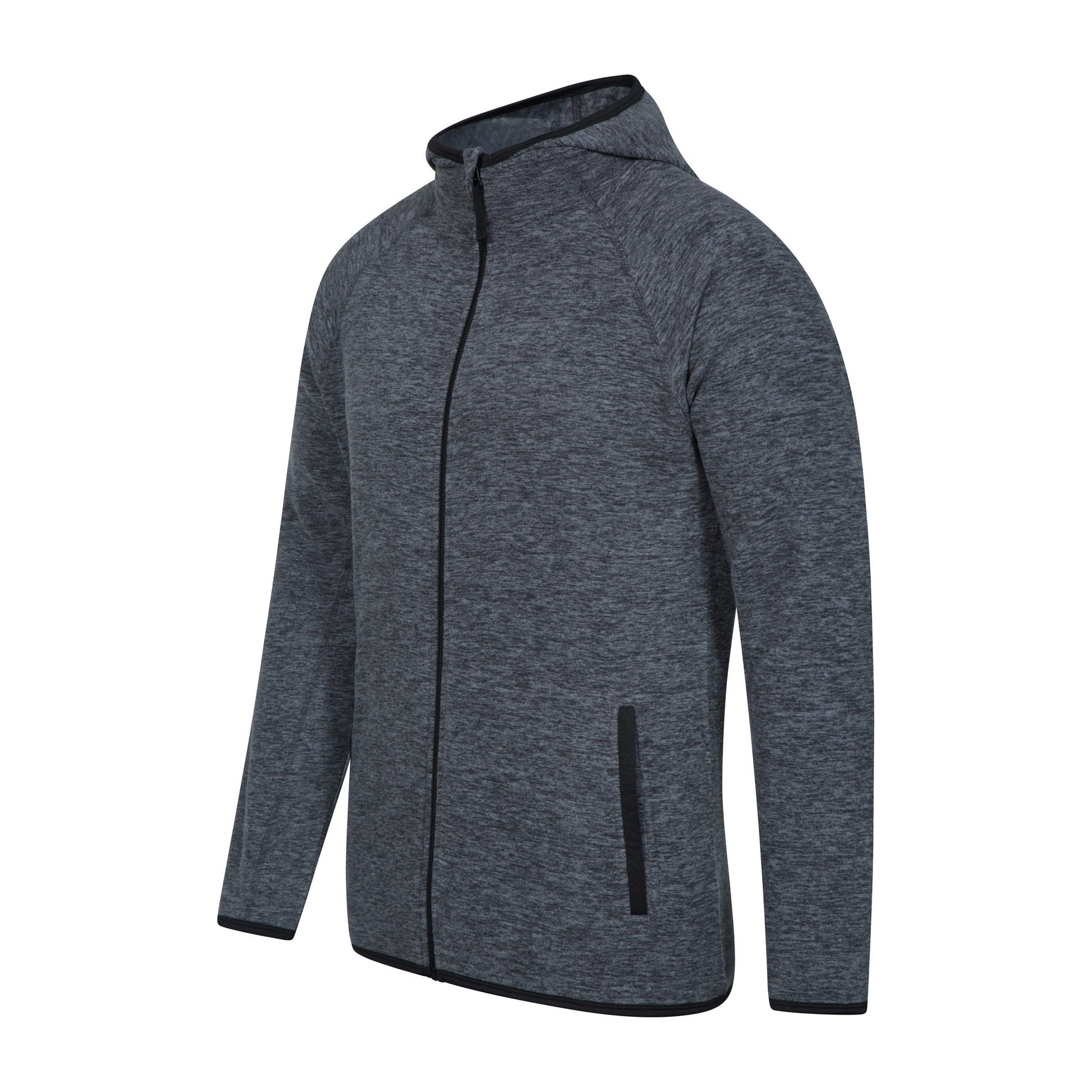 Black - Lifestyle - Mountain Warehouse Mens Snowdon II Full Zip Hoodie