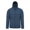 Blue - Front - Mountain Warehouse Mens Snowdon II Full Zip Hoodie