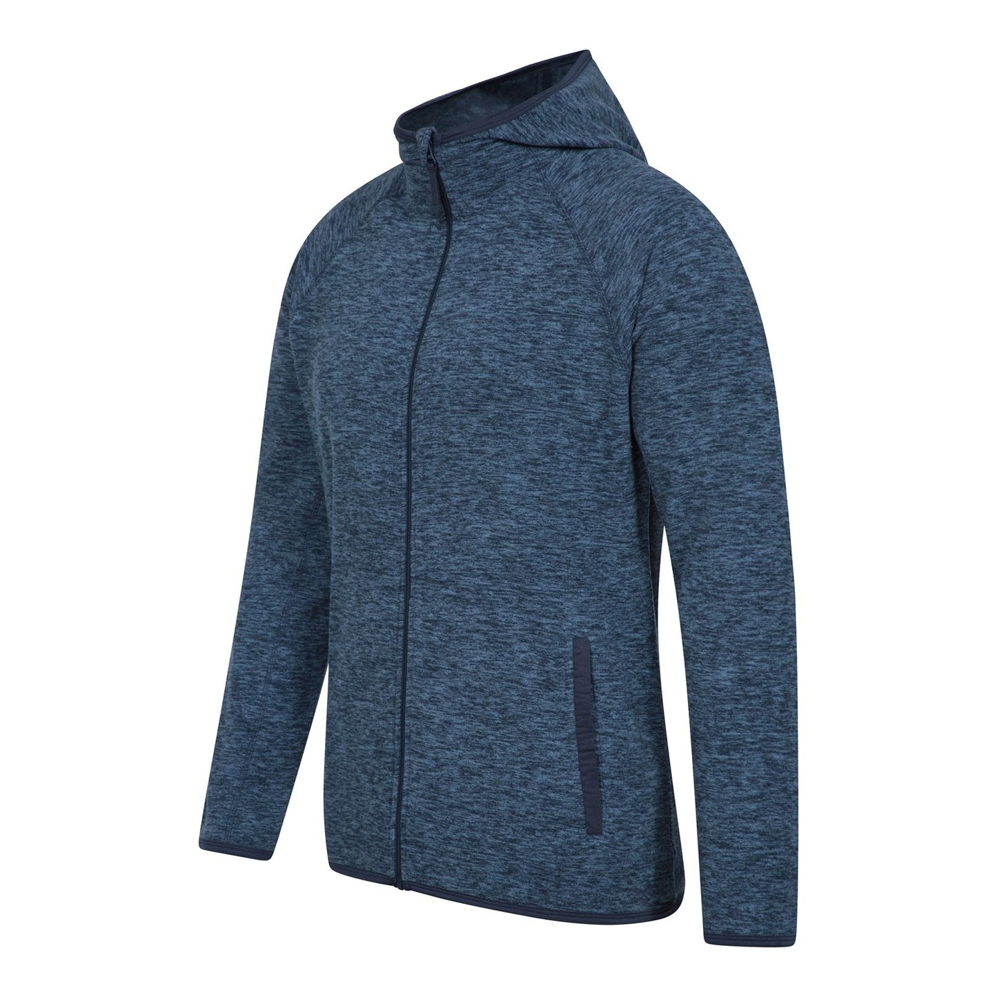 Blue - Lifestyle - Mountain Warehouse Mens Snowdon II Full Zip Hoodie
