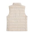 Beige - Back - Animal Womens-Ladies Down Lightweight Gilet