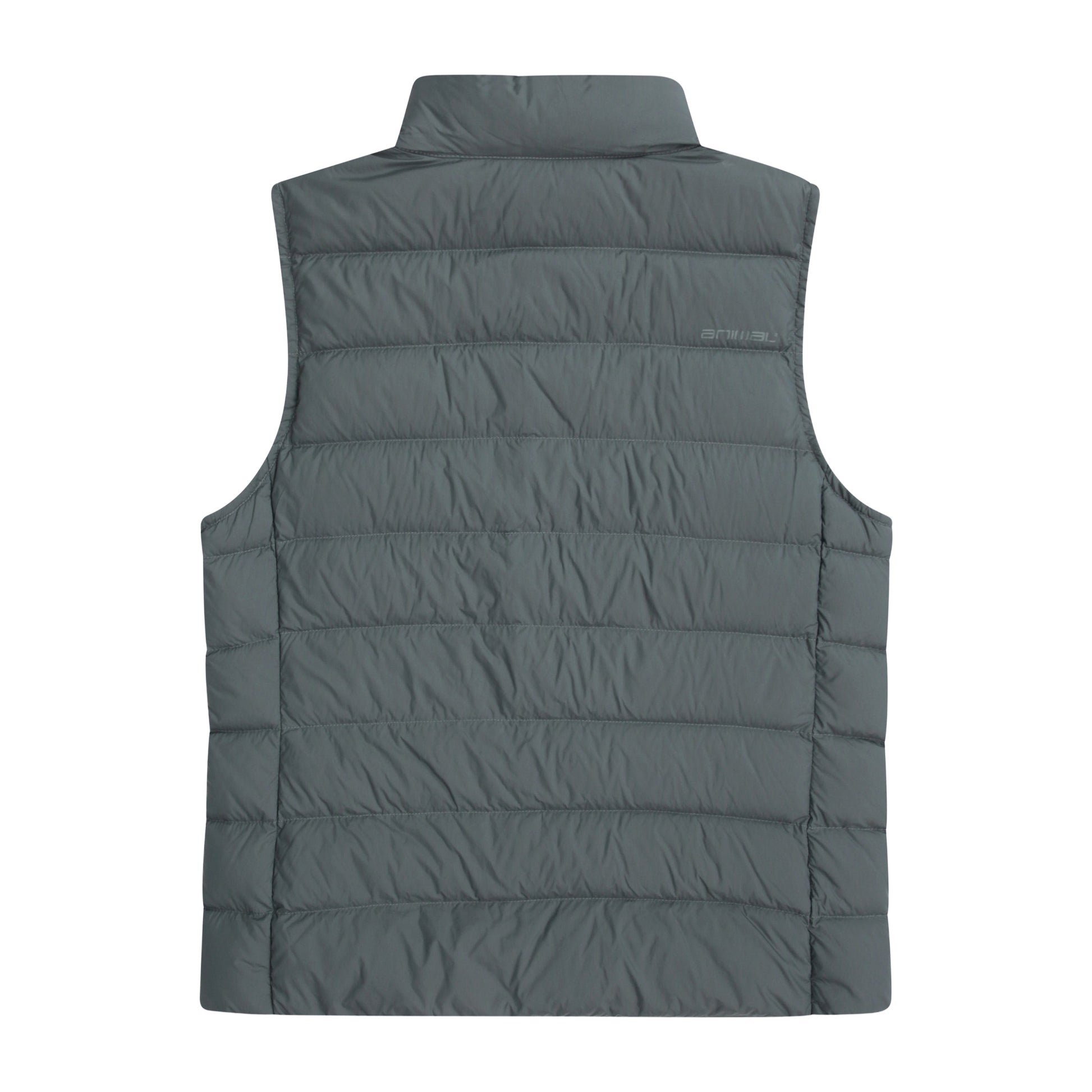Dark Khaki - Back - Animal Womens-Ladies Down Lightweight Gilet