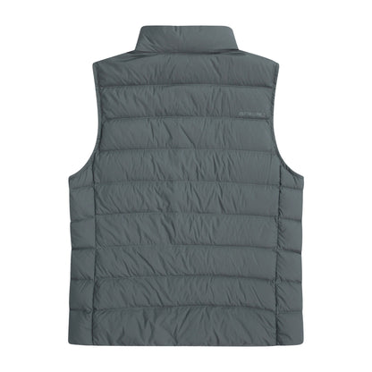 Dark Khaki - Back - Animal Womens-Ladies Down Lightweight Gilet